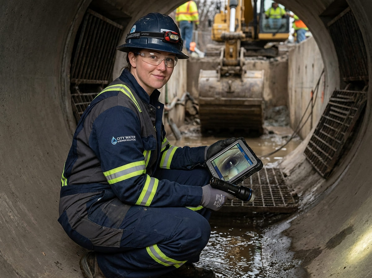 Sewer Line Inspection & Replacement in Farmersville